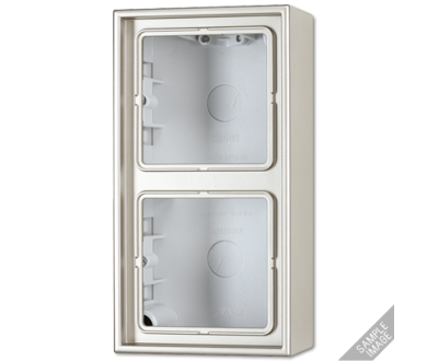 Коробка двухместная Jung AL2582A-L