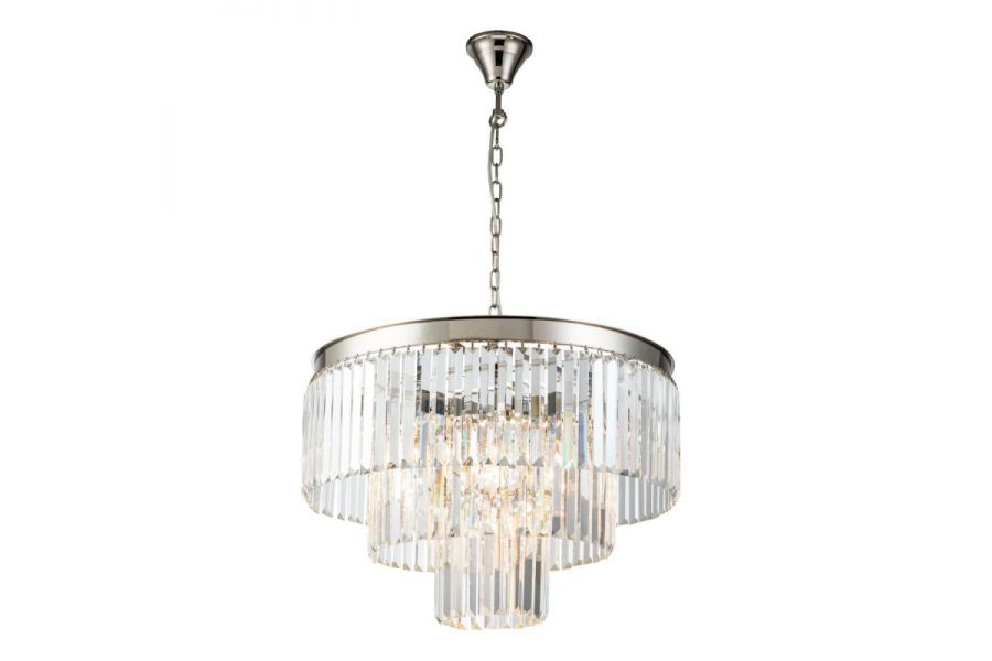 Подвесная люстра iLamp Triumph 7383/8P Nickel