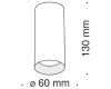 Потолочный светильник Maytoni Focus C010CL-01MG