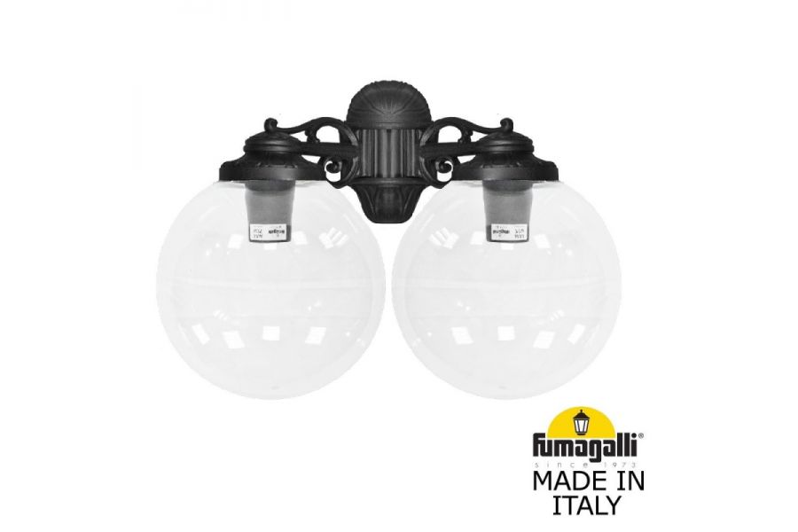 Уличный настенный светильник Fumagalli Globe G30.141.000.AXF1RDN
