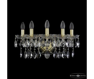 Купить Бра Bohemia Ivele Crystal 1413B/5/165/XL G Бра Bohemia Ivele Crystal 1413B/5/165/XL G