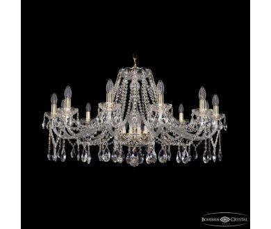 Подвесная люстра Bohemia Ivele Crystal 1413/12/360 G