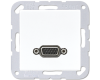 Розетка VGA Jung MAA1102WW