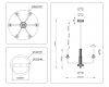 Люстра на штанге Ambrella Light High Light Ceramo Modern LH53124
