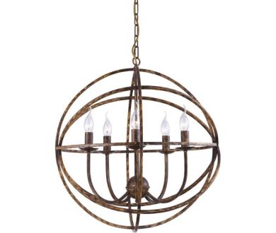 Подвесная люстра Arte Lamp Kopernik A1703SP-5BR
