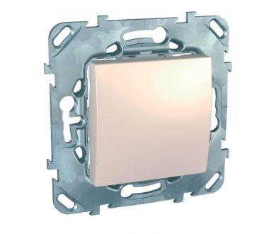 Выключатель одноклавишный кнопочный Schneider Electric Unica MGU5.206.25ZD