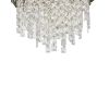 Подвесная люстра Lumina Deco Kruvia LDP 7045-400 BK+CHR
