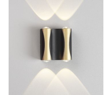 Уличный настенный светильник Crystal Lux CLT 022W2 BL-GO 4000K
