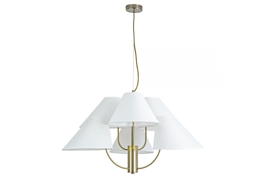 Подвесная люстра Arte Lamp Rondo A4086LM-6AB