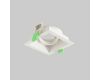 Встраиваемый светильник Crystal Lux CLT 068C1 WH