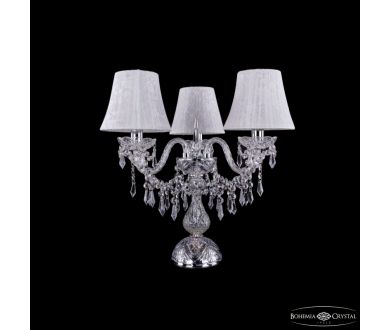 Настольная лампа Bohemia Ivele Crystal 1403L/3/141-39 Ni SH41-160