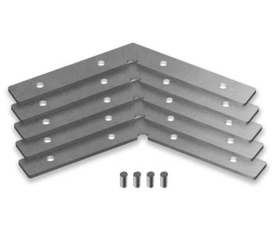 Соединитель угловой (5 шт.) Ambrella Light Profile System GP8053