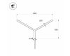 Кронштейн Arlight OXOR-SY2-3000x108-L1300 BLACK 051657