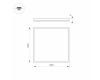 Светодиодная панель Arlight DL-INTENSO-S600x600-40W Day4000 (WH, 120 deg, 230V) 038429