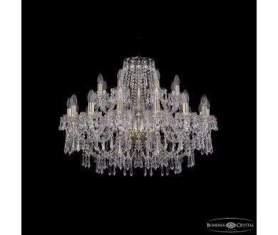 Подвесная люстра Bohemia Ivele Crystal 1403/16+8/300 G