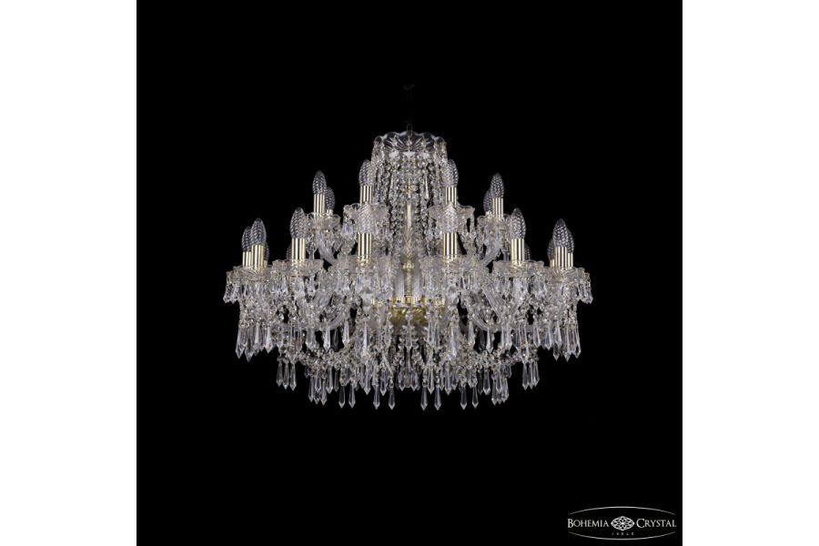 Подвесная люстра Bohemia Ivele Crystal 1403/16+8/300 G