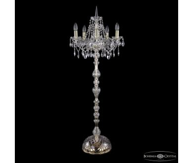 Купить Торшер Bohemia Ivele Crystal 1413T1/5/141-120 G Торшер Bohemia Ivele Crystal 1413T1/5/141-120 G