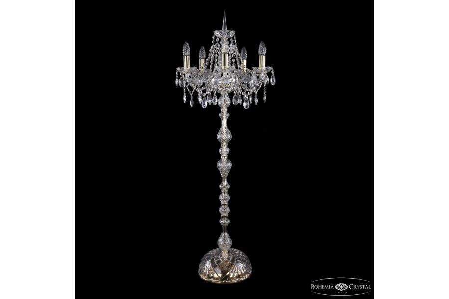 Торшер Bohemia Ivele Crystal 1413T1/5/141-120 G