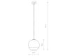 Подвесной светильник Nowodvorski Globe PLus S 7605