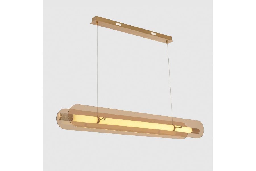 Подвесной светильник Crystal Lux AMARILLO SP70W LED BRASS