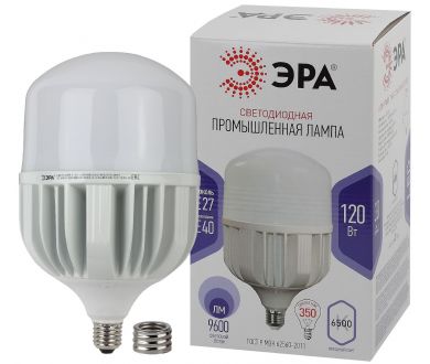 Лампа светодиодная Эра E40 120W 6500K LED POWER T160-120W-6500-E27/E40 Б0049104