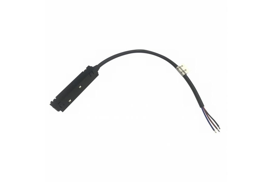 Ввод питания для магнитного шинопровода iLedex Vision48-22 POWER INN 4822-L390-BK