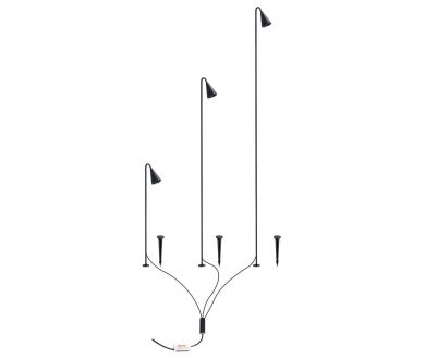 Ландшафтный светильник Arte Lamp Muliphein A1084PA-3BK