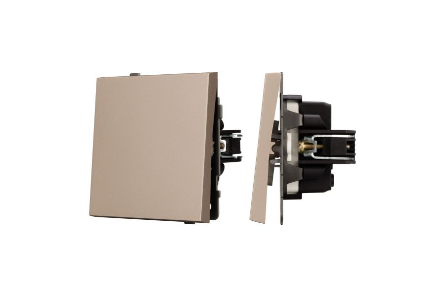 Механизм звонкового выключателя Arlight SWT-TENDO-MKR1-PL-GD (230V, 10A) 054145