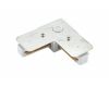 Коннектор L-образный Denkirs DK Track White TR1102-WH