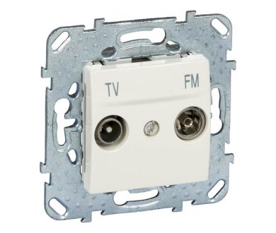 Розетка TV-FM проходная Schneider Electric Unica MGU5.453.25ZD