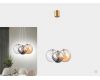 Подвесной светильник iLamp Drop 8110P/3 BR-MLT