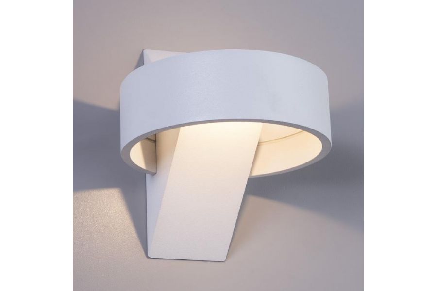 Настенный светодиодный светильник Arte Lamp Anello A1705AP-1WH