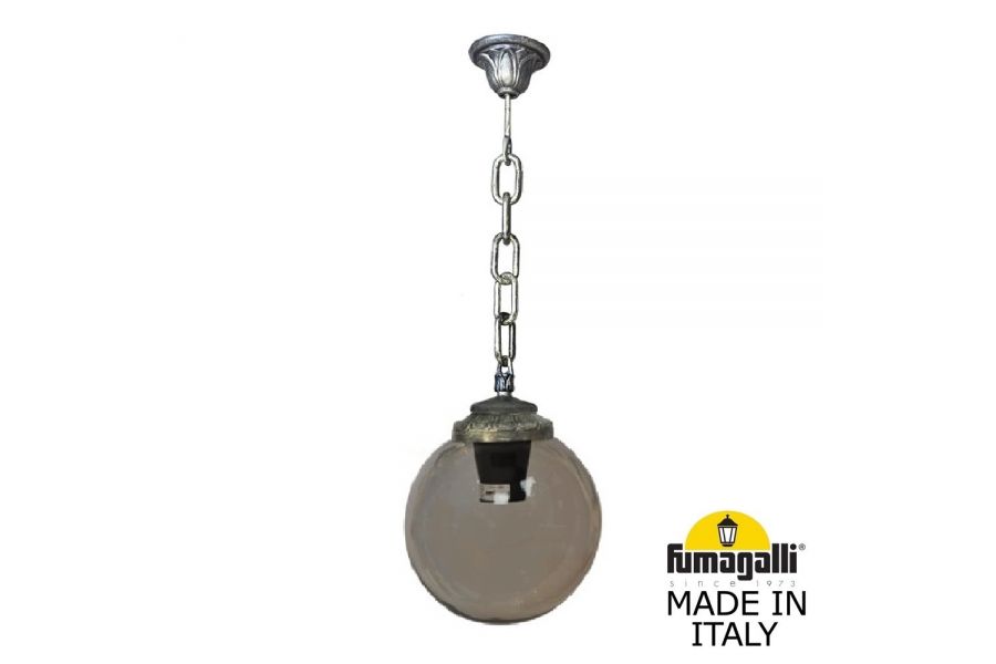 Уличный подвесной светильник Fumagalli Globe 250 G25.120.000.BZF1R