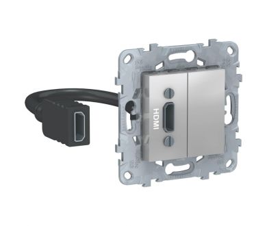 Розетка компьютерная HDMI Schneider Electric Unica New NU543030