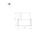 Встраиваемый светильник Arlight MS-Atlas-Built-R72-20W Warm3000 035456