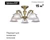 Потолочная люстра Reccagni Angelo PL 2720/5