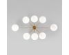 Потолочная люстра Eurosvet Opaline 70220/8 латунь Smart a065768