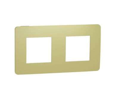 Рамка 2-постовая Schneider Electric Unica New NU280412