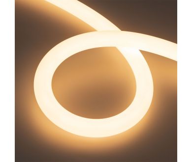 Светодиодная герметичная лента Arlight MOONLIGHT-TOP-A336-D30mm 24V Warm3000 (14.4 W/m, IP65, 5m, wire x1) 050481
