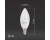 Лампа светодиодная Эра E14 11W 4000K LED B35-11W-840-E14 Б0032982