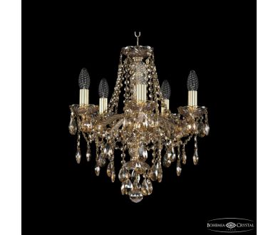 Подвесная люстра Bohemia Ivele Crystal 1415/5/141 G M721