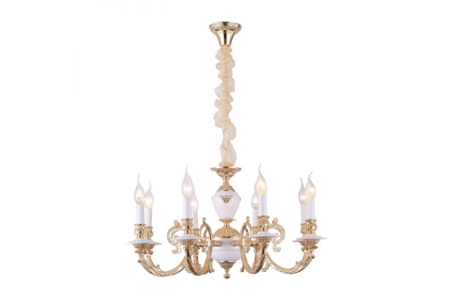 Подвесная люстра Arte Lamp A8020LM-8WG