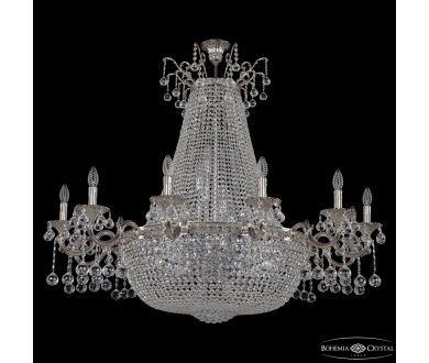 Потолочная люстра Bohemia Ivele Crystal 2228H201/12/123IV/Y1 Ni
