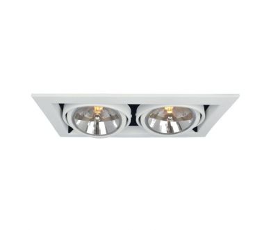 Встраиваемый светильник Arte Lamp Cardani A5935PL-2WH