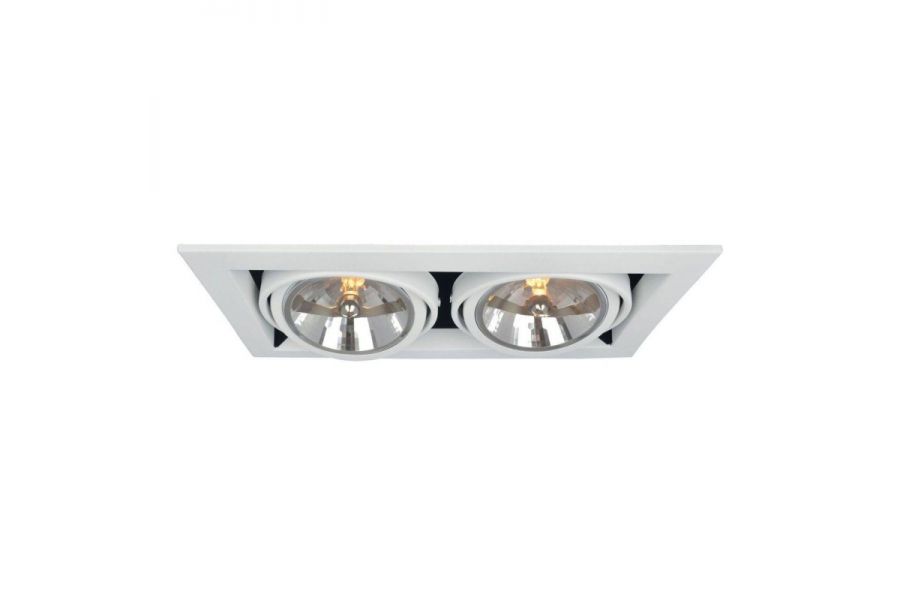 Встраиваемый светильник Arte Lamp Cardani A5935PL-2WH