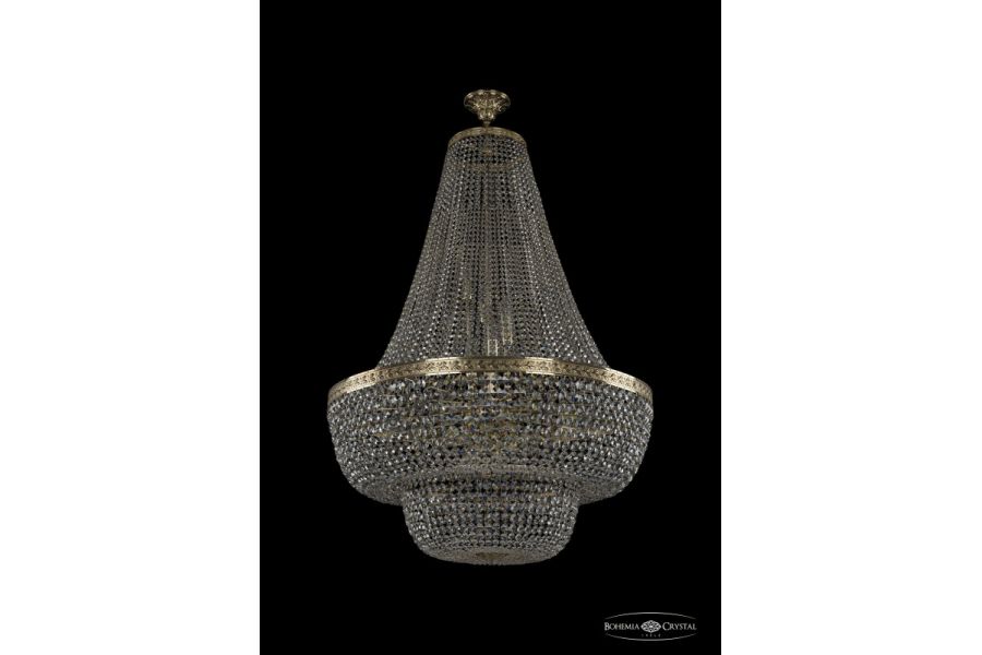 Люстра на штанге Bohemia Ivele Crystal 19101/H2/90IV G