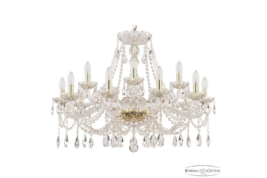 Подвесная люстра Bohemia Ivele Crystal 107/10+5/300 G