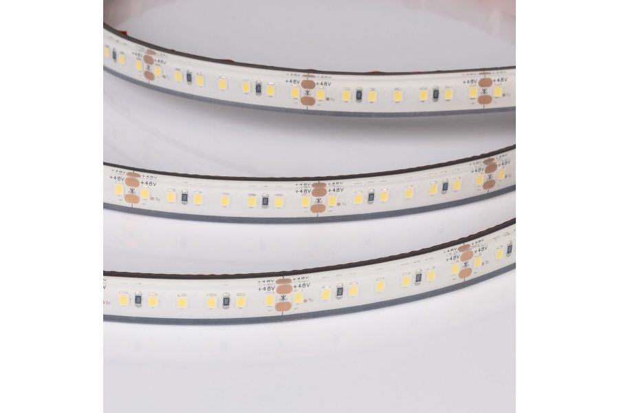Светодиодная лента герметичная Arlight RTW-PFS-A140-12mm 48V Warm2700 (12 W/m, IP68, 20m) 057302