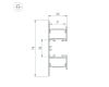 Алюминиевый профиль Arlight WALL-2575-DUAL-2000 ANOD BLACK 052332
