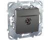 Розетка TV проходная Schneider Electric Unica MGU5.463.12ZD